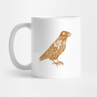 Dark Omens Raven - Pumpkin Mug